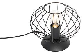 Candeeiro de mesa industrial preto - Margarita