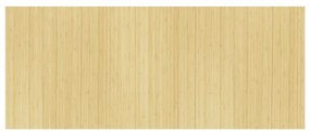 Divisória 165x400 cm bambu cor natural clara