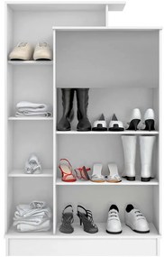 Armário Multiusos Gupse – Branco – 90 cm x 140 cm x 29,5 cm