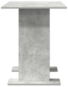 Mesa de jantar vidaXL Cinza Concreto 110x60x75 cm Madeira engenheirada