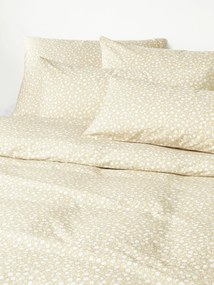 Capa de edredão em algodão lavado com padrão floral Nolana