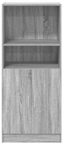 Armário cozinha 57x41,5x131,5 cm derivados madeira sonoma cinza