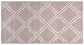 Tapete de exterior 160x230 cm ARAKIL PP castanho