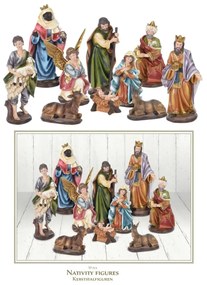 439785 Ambiance Conjunto de presépio de Natal 10 pcs