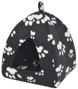 vidaXL Ninho para gatos preto tamanho L
