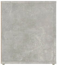 Móvel p/ TV 100x35x40cm madeira processada cinzento cimento