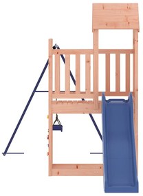 Conjunto de brincar para exterior madeira de douglas maciça