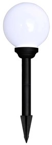 Candeeiros de exterior 6 pcs LED 20 cm com estacas de enterrar