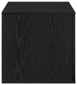 Armário de Armazenamento vidaXL Preto 103x41x40 cm Madeira de Engenhar