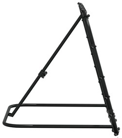 Rede de ressalto de futebol ajustável 84x73x60-80 cm aço preto