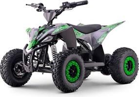 MINI MOTO 4 PARA CRIANÇAS 1000W 36V Roan RATTE C/ Marcha atrás e limitador Verde