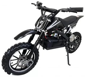 Moto criança eletrica Moto Cross 36V 800W Preta