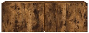 Móveis de parede para TV 2 pcs 60x30x41 cm carvalho fumado