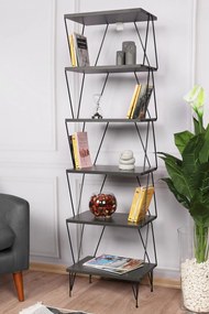 Estante Balaban – Antracite – 46x165x30 cm