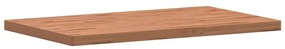 Tampo de mesa retangular 100x60x4 cm madeira de faia maciça