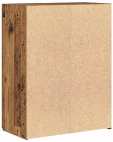 Armário de Escritório de Madeira Velha 60 x 32 x 77,5 cm - Madeira de