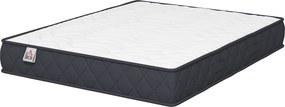 Colchão 200 x 160 cm, colchão para duas pessoas, espuma viscoelástica, 20 cm de espessura, com certificação Oeko-Tex, firmeza média