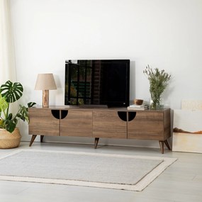 Móvel TV Grotte – Nogueira – 180x50x35 cm