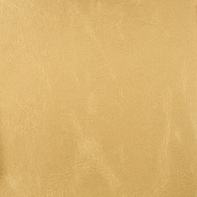 Poltrona Andria em Couro Artificial - Dourado - Design Vintage
