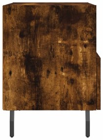 Mesa cabeceira 40x35x47,5 cm derivados madeira carvalho fumado