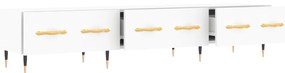 Móvel de TV 150x36x30 cm derivados de madeira branco