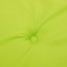 Almofadões lombares p/ cadeiras jardim 4pcs oxford verde brilh.