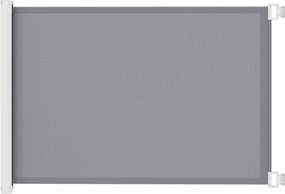 PawHut Barreira de Segurança para Cães Extensível Grade Retrátil para Animais de Estimação 5,5-115x5,5x82,5cm Cinza | Aosom Portugal