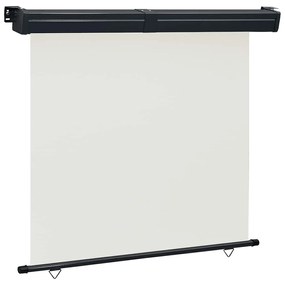 vidaXL Toldo lateral para varanda 165x250 cm creme