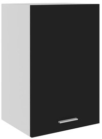 vidaXL Armário de parede “Lyon” 39,5x31x60 cm derivados madeira preto