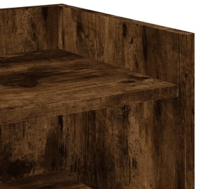 Aparador 73,5x35x75 cm derivados de madeira carvalho fumado