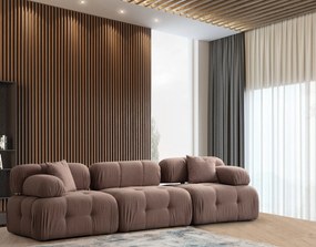 Sofá 3 Lugares Doblo – Cappuccino – 300x100x80 cm