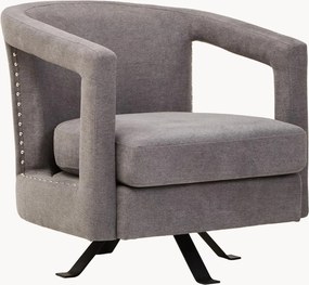 Cadeira giratória em veludo Hestia