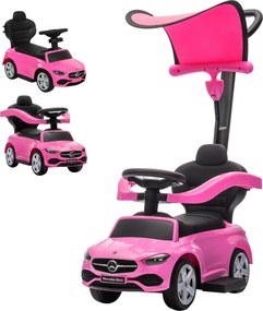 Andarilho para Crianças, 83 x 40 x 90 cm, Design 3-em-1, Rosa