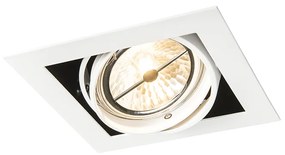 Foco embutido branco AR111 ajustável - Oneon Design,Moderno