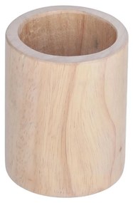 Kave Home - Porta-Lápis Dilcia madeira maciça de seringueira
