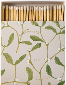 Caixa de fósforos de design Mistletoe