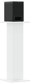 Suportes de colunas 2 pcs 30x30x80 cm derivados madeira branco