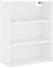 Armário alto 69,5x34x180 cm derivados de madeira branco