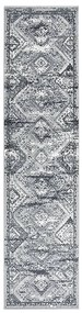 vidaXL Passadeira 60x200 cm polipropileno cinzento oriental