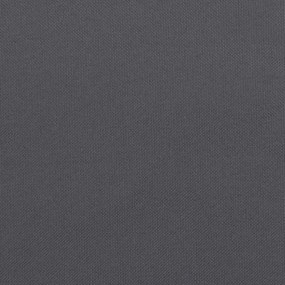 Almofadão banco jardim 150x(50+50)x7cm tecido oxford antracite