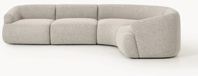 Sofá de canto modular em bouclé Sofia (4 lugares)