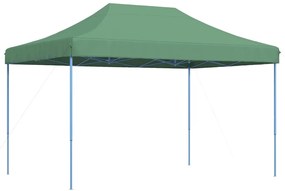 Tenda para festas pop-up dobrável 410x279x315 cm verde