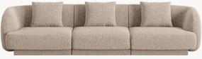 Sofá em chenille Tulum (4 lugares), L 255 cm