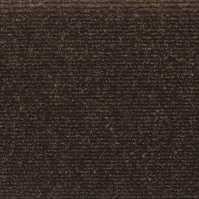 Tapetes de escada autoadesivos 30 pcs 65x21x4 cm castanho