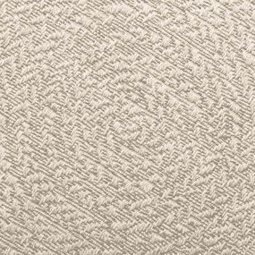Tapete ZIZUR creme 240x340cm aspeto de juta interior e exterior
