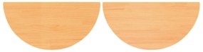 Mesa de centro 2 pcs Castanho-mel 79 x 39.5 x 40 cm