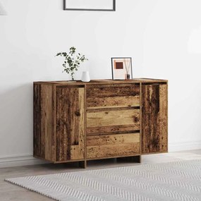 vidaXL Sideboard Madeira Velha 120x41x75 cm Madeira Engenharia