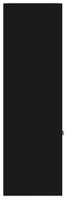 Estante 98x30x98 cm derivados de madeira preto