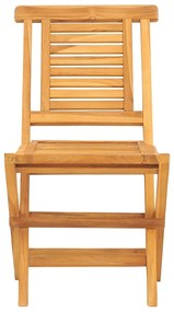 Cadeiras de jardim dobráveis 2 pcs 47x63x90 cm teca maciça