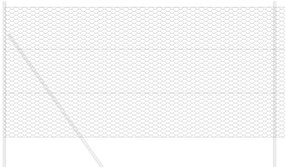 Cerca Hexagonal Cinza 1.4x100 m Aço